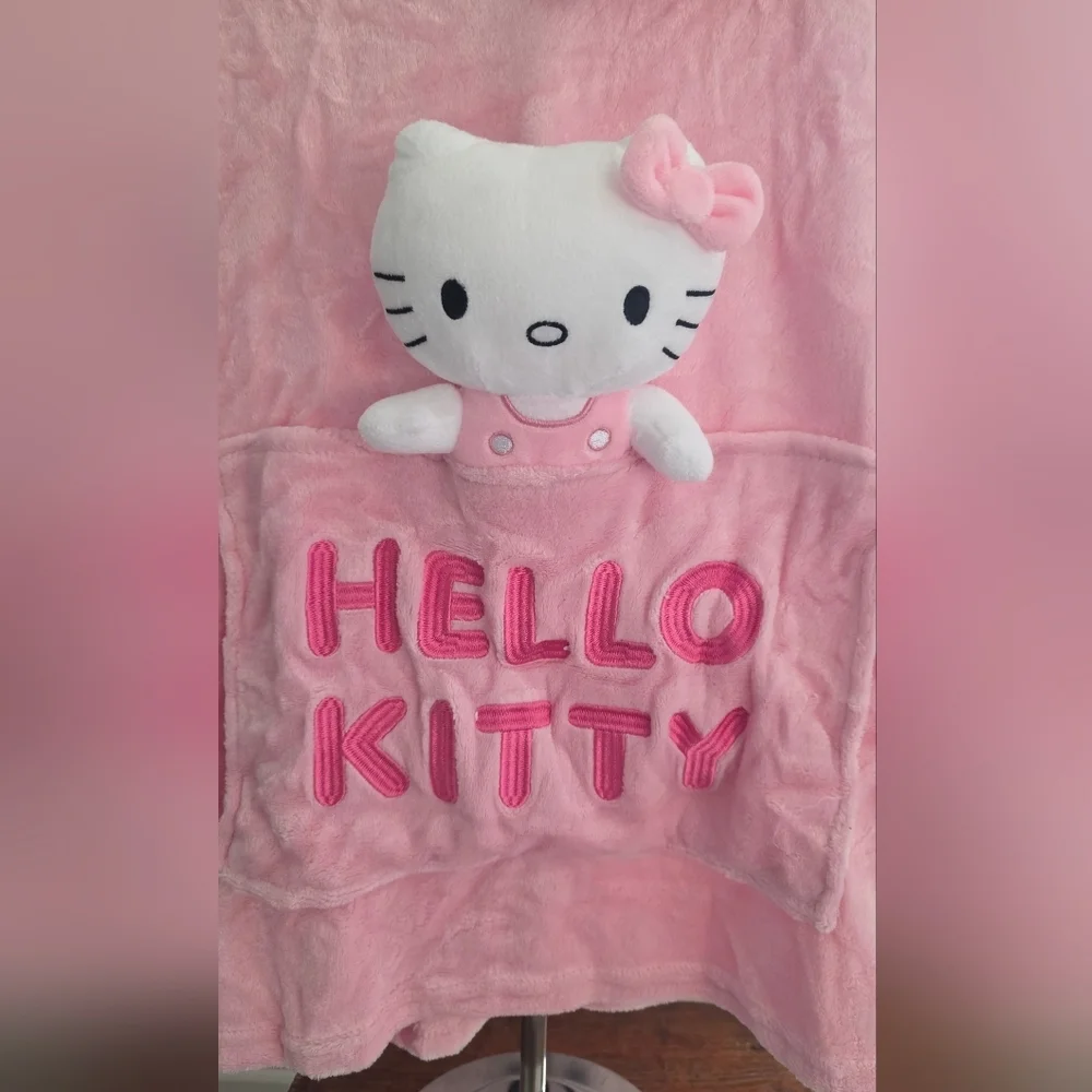 Adult Hello Kitty Blanket Hoodie